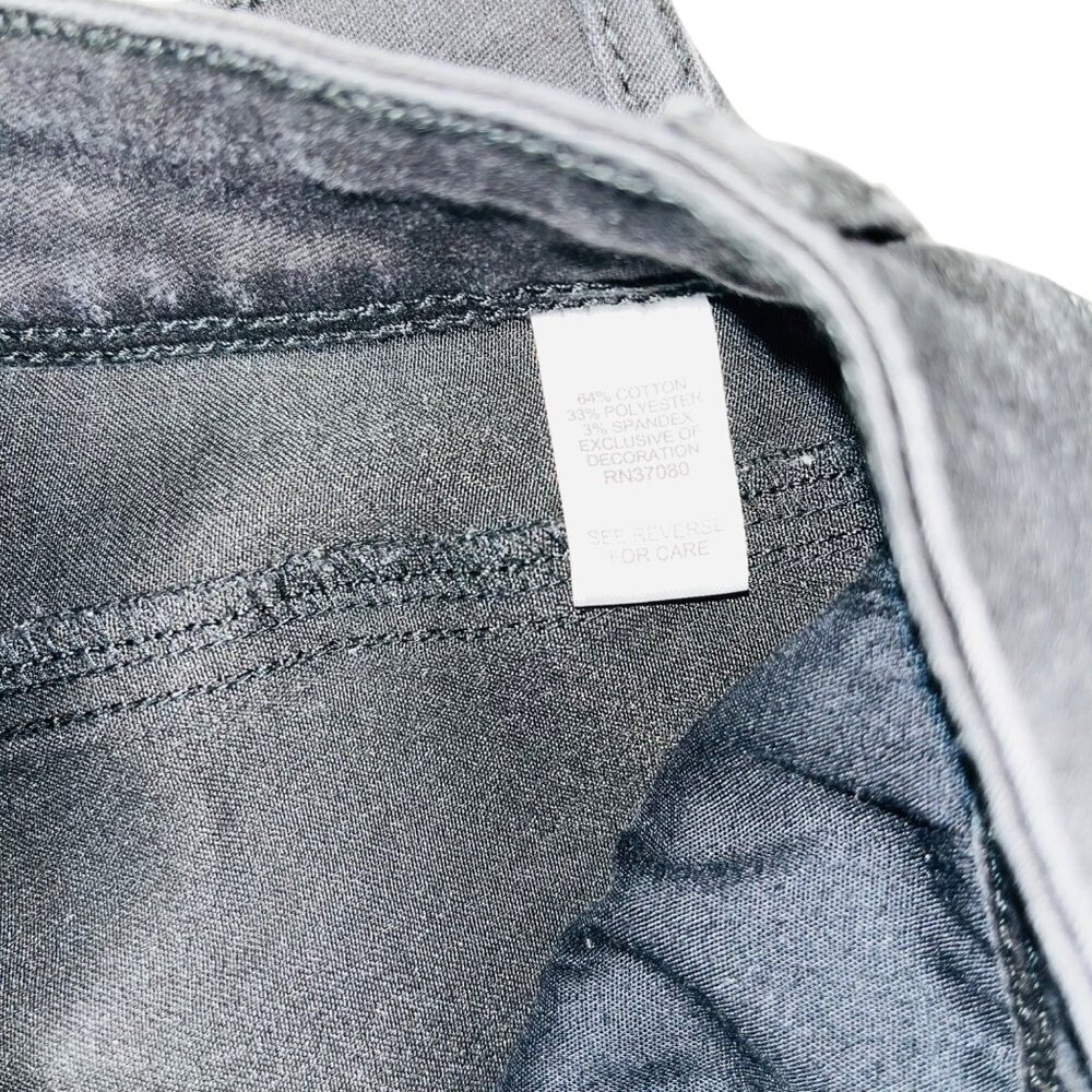 Est 1946 Womens Black Denim Jeans Size 18W Classic Fit Cotton Blend Stretch Mid- - Picture 5 of 12